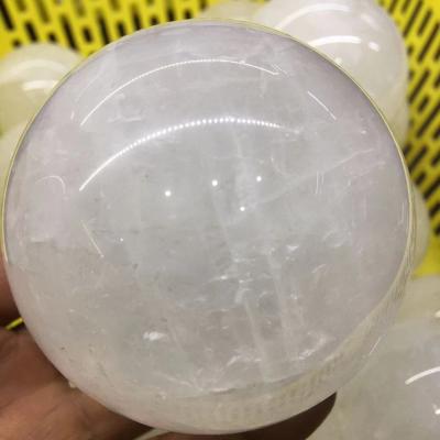 China China Wholesale Natural Healing Quartz Crystal White Crystal Sphere for sale