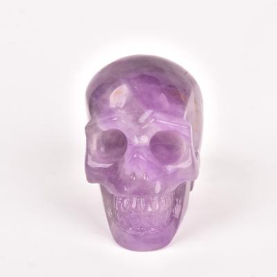 China China Wholesale Natural Quartz Hand Carved Decorative Gifts Crystal Skulls for sale