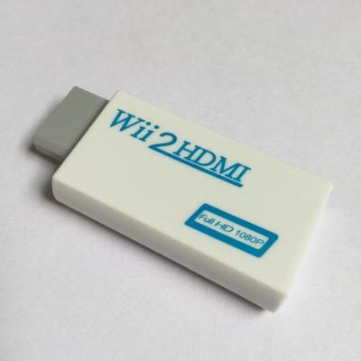 China for Wii converter for Nintendo Wii adapter with 3.5 mm audio output Wii2HDMI 9.5x5.5x2cm for sale