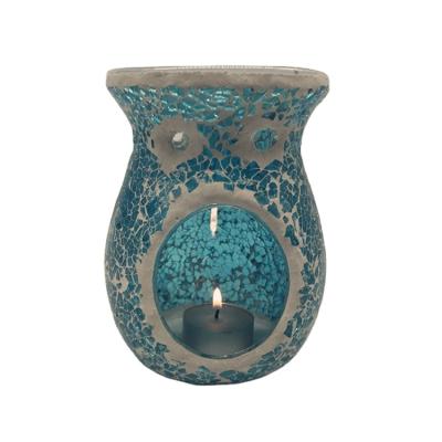 China Europe mosaic glass candle holder series mosaic glass candle holder for decoration for sale