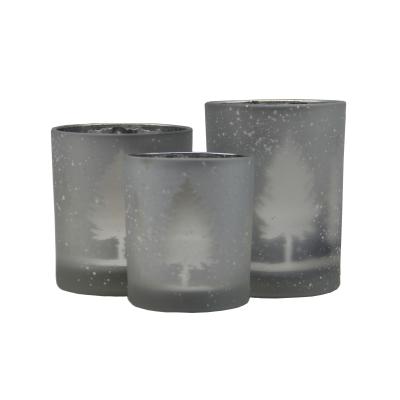 China Luxury Unique Modern Elegant Decoration Candle Jars Glass For Candle Making Use Home Decoration for sale