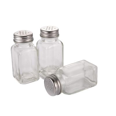 China Sustainable Hot Sales Of High Quality Pepper Spice Glass Bottles Use For Kitchen for sale