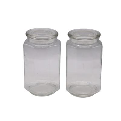 China Glass Container Heatable Wholesale Jars Are Used For Kitchen Take Care To Store Food for sale