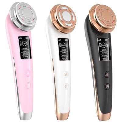 China Face Lift EMS Color Lighting Facial Iontophoresis Skin Care Instrument Beauty Koli Beauty Machine Ionic Facial Skin Rejuvenation Devices for sale