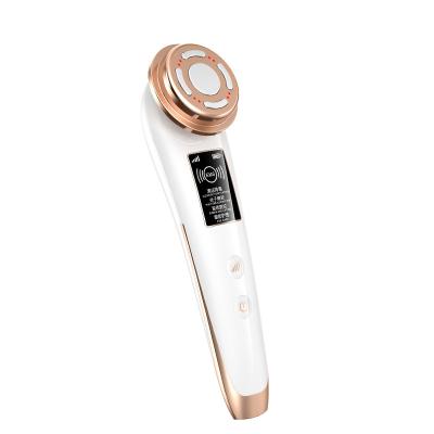 China 2020 Electric Micro Current Face Lift RF EMS LED Massage Skin Care Lifting Device Beauty Facial Instrument for sale