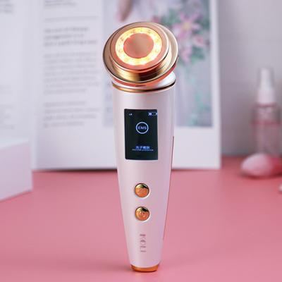 China Pore ​​Remover Koli Operating System Body Use EMS Beauty Device Ultrasound Led Light Facial Machine for sale