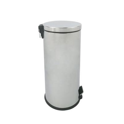 China 30L Waste Container Sustainable Space Bag Luxury Kitchen Stainless Steel Trash Bin for sale