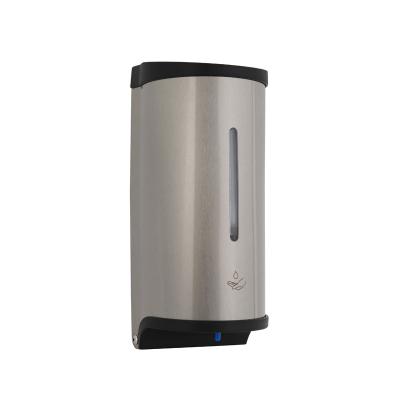 China Anti-Corrosion Touchless Automatic Sensor DC/AC Stainless Steel 800ml Refilled Liquid Soap Dispenser for sale