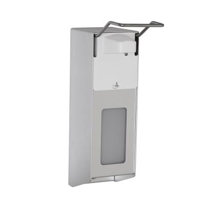 China Wall Mount Commercial Elbow Press Bathroom Foam Soap Dispenser Hospital Foam Spray Liquid Soap Dispenser for sale