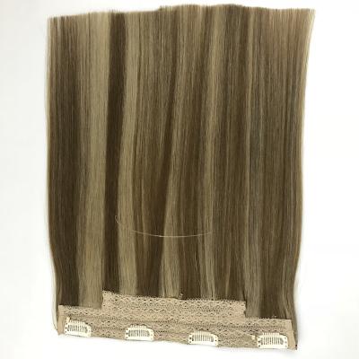 China All Styles Production Of Hair Extension 100% Original Virgin Hair Halo Weft Double Hair for sale