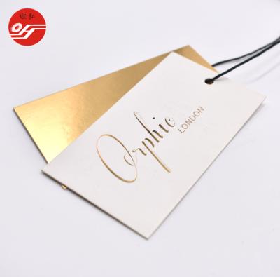 China Cheap viable hot sale to reuse blackboard laser cut paper gold stamping envelope pet garment toy label for clothes with string for sale