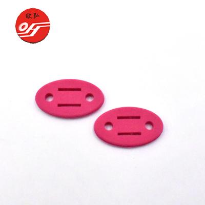 China Sustainable High Quality Clothing 3D Customized Soft Silicone Button Garment Accessories for sale