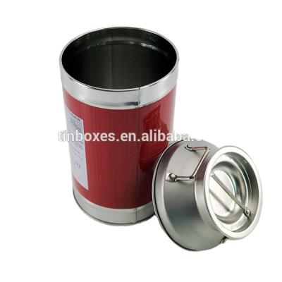 China Plastic Milk Lids Printing Milk Powder Around Milk Tin Can for sale