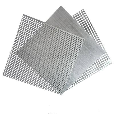 China Manufacturer Supply ASTM 201 Decoration 301 304 316 Stainless Steel Perforated Sheet For Building Facade for sale