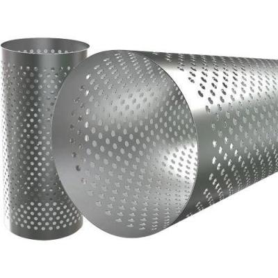 China Decoration Stainless Steel Round Hole Perforated Metal Sheet For Speaker Grille for sale