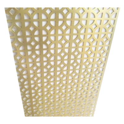 China Artistic Ceilings High Quality Powder Coated Galvanized Perforated Metal Sheet Ceilings For Interior Decoration for sale