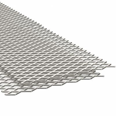 China Modern Cheap Price Expanded / Flatten 3Mm 6Mm 10Mm Galvanized Expanded Metal Mesh For Plaster Wall for sale