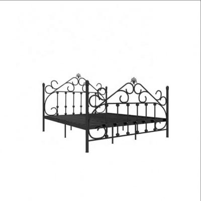 China Modern Minimalist Iron Art Bedroom Bed (Others New Fashion) 2021 European Style Adjustable for sale