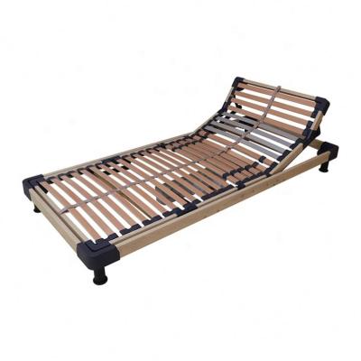 China Metal Slatted Bed Frame (Height) Comfortable Adjustable Wooden Slatted Bed Base for sale