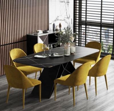 China Best Quality Durable Dining Tables And Chairs Set Luxury Dining Room Furniture for sale