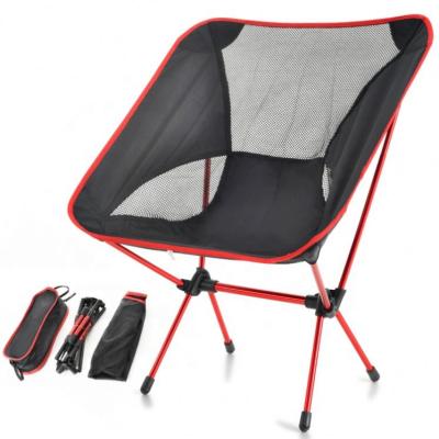 China OEM Portable Lightweight Outdoor Aluminum Folding Furniture Lightweight Folding Camping Beach Chair for sale