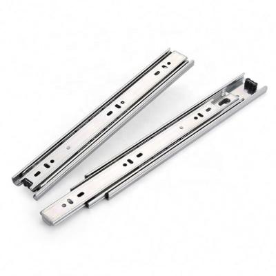 China 3 Fold+Full Extension Ball Bearing Stainless Steel 3 Fold Type Full Drawer Slides Mount Drawer Slides for sale