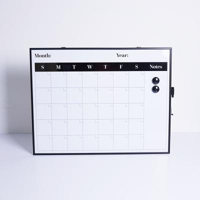 China Real Easy Weekly Custom Meal Planner Whiteboard Magnetic Dry Erase Calendar Board for sale