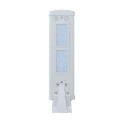 China ROUTE 90 120W radar induction light control aluminum street light 60 led solar all in one street light for sale