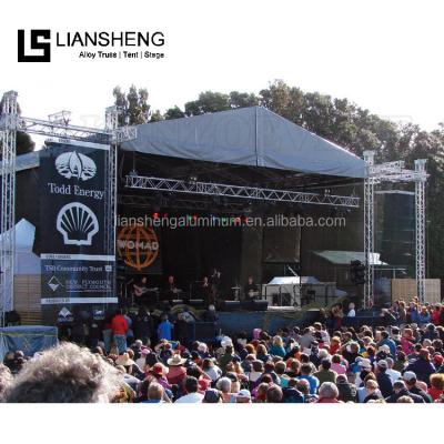 China Liansheng 300*300mm Vocal Aluminum Concert Show Truss And Stage for sale