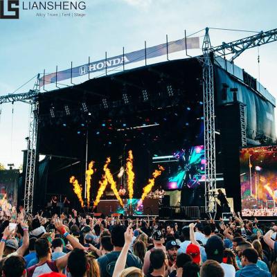 China Aluminum Alloy 6061-T6 Easy Install Stage Lighting Studio Concert Event Aluminum Truss System Display zu verkaufen