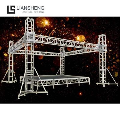 China Aluminum alloy 6061-T6 aluminum top sale concert stage roof truss for sale for sale