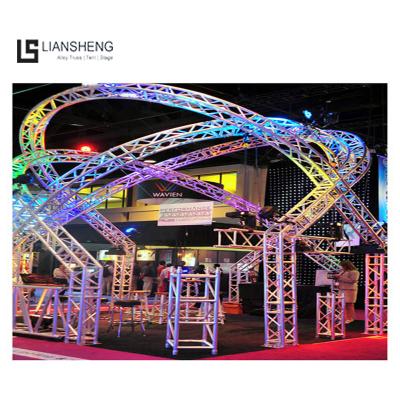 China Good quality aluminum alloy 6061-T6 indoor outdoor stage aluminum truss for sale