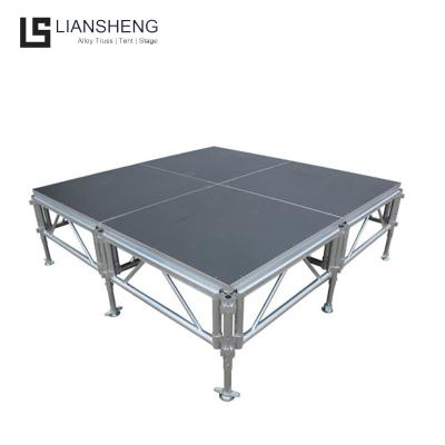 China Wholesale 6061-T6 aluminum alloy outdoor concert aluminum portable mobile stage platform for sale for sale