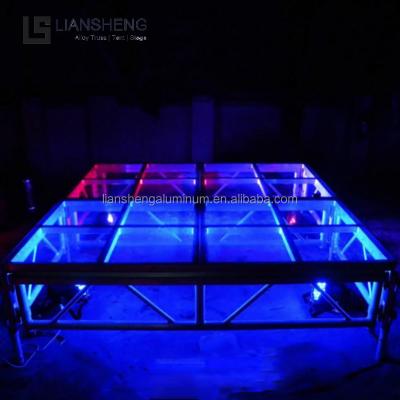 China Aluminum Alloy 6061-T6 LED Stage Lights Aluminum Stage Lights Platform zu verkaufen