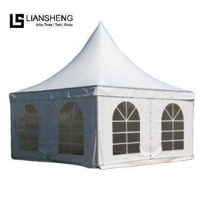 China 6061/T6 Liansheng Large Aluminum Wedding Ceremony Pagoda 4*4m Tent for sale