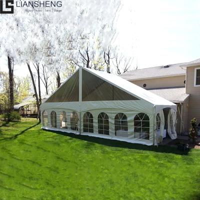 China 6082-T6 Aluminum Alloy Or 10*20 Steel Waterproof All Weather Big Utlity Circus Outdoor Dining Tent for sale