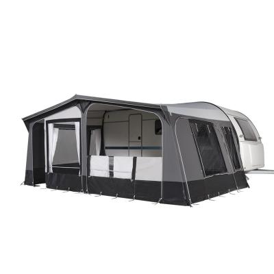 China Extended Type Full European Caravan Tent All Season Polyester Canvas Tent All Sizes for sale