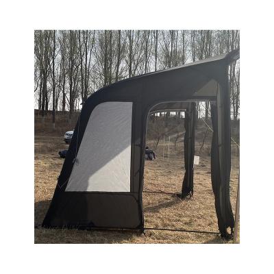 China Extended Type Inflatable Camping Trailer Inflatable Tent Trailer Caravan Air Tent for sale