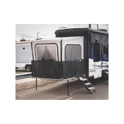 China Extended Type RV Rear Door Tent Inflatable 5th Wheel Toy Carrier Screen Room for sale