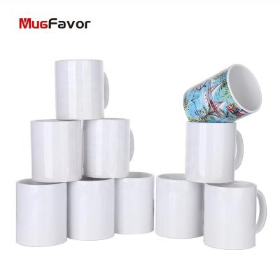 China Blank 11oz Sublimation Photo Coffee Ceramic Sublimation Coffee Mug MW11P Vacuum MugFavor Safe MugFavor Dishwasher Grade AA Empty Mug Factory for sale