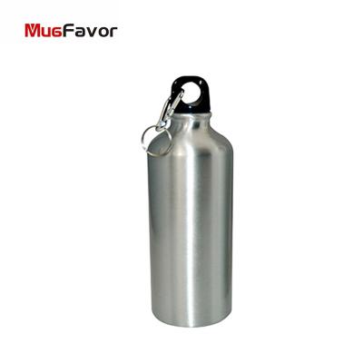 China MugFavor wholesale personalized silver aluminum outdoor custom coffee mug viable 600ml metal sublimation sports water bottle MAL6-S for sale