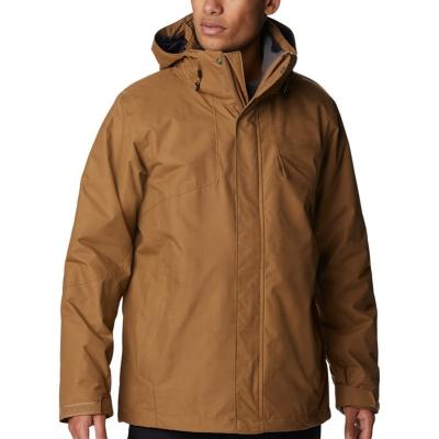 China Spring Factory Breathable Men's Shear 3 In 1 Outdoor Jacket Casual Climb Mountain Hiking Teams Outerwear for sale