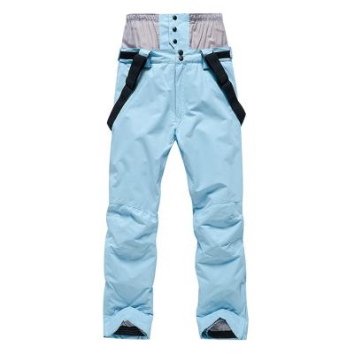 China Winter Breathable Ski Pants Windproof Waterproof High Quality Outdoor Unisex Snowboarding Pants Warm Snow Women Men Overall for sale