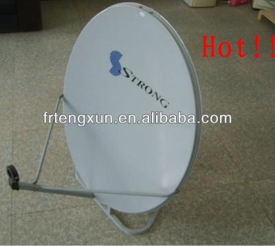 China triangle base satellite TV antenna BAND for Yemen and Irap market KU for sale