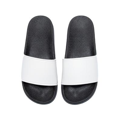 China Fashion Trend Logo Bathroom Slide Slippers Beach Home Slides Anti-skid Customized Casual Unisex Slippers for sale