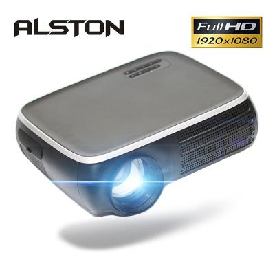 China 3D Full HD 1080P Projector 4K ALSTON M8S Basic Version Ready Home Cinema Beamer 7000 Lumens for sale