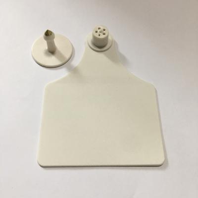 中国 Farms USA XL Size White Cow Ear Tag 販売のため