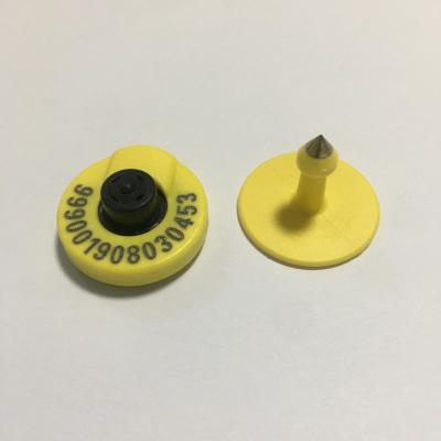 中国 Management HDX RFID Ear Tag Animal Ear Tag 販売のため