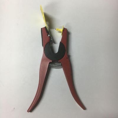 China Cattle ear tag top sell red pig ear tag pliers cattle ear tag applicator for sale