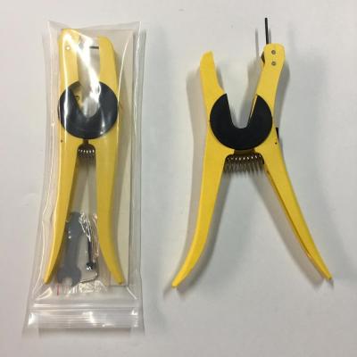 Китай Yellow Adjustable Cattle Ear Tag Hot Sales Ear Tag Pliers Z Animal Ear Tag Applicator продается